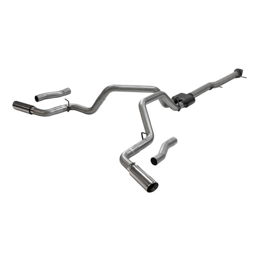 Flowmaster Outlaw 818112 cat-back exhaust for 2020-2026 Silverado and Sierra 2500HD/3500HD 6.6L Gas V8 with dual polished tips