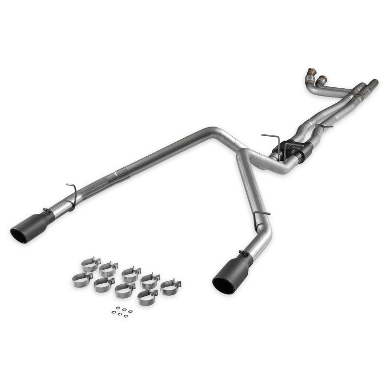 Flowmaster Outlaw 818197 true dual 3-inch cat-back exhaust for 2025-2026 Ram 1500 3.0L with black tips