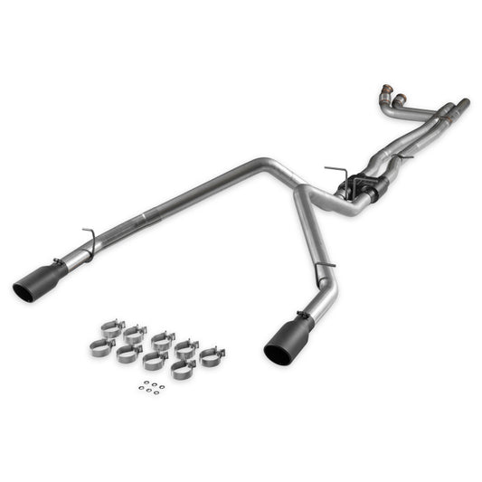 Flowmaster Outlaw 818197 true dual 3-inch cat-back exhaust for 2025-2026 Ram 1500 3.0L with black tips