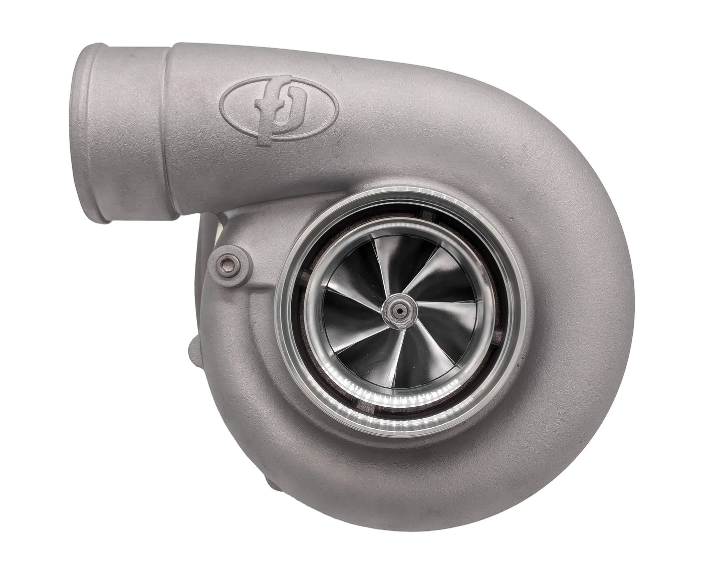 Forced Performance Reverse Rotation FP6875 Race Turbocharger – 1.02 A/R Stainless V-Band – 100LB/Min – Twin 1500 HP Capable