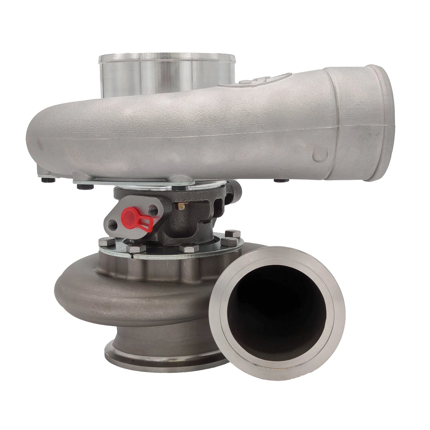 Forced Performance Reverse Rotation FP6875 Race Turbocharger – 1.02 A/R Stainless V-Band – 100LB/Min – Twin 1500 HP Capable