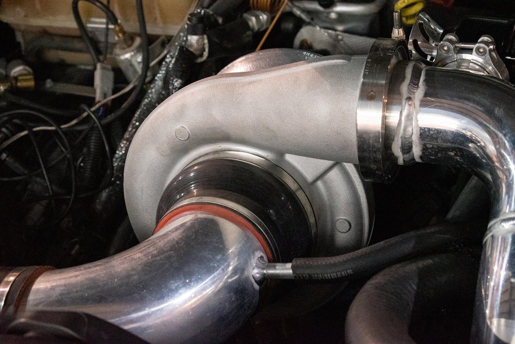 HD7582 turbocharger with T4 1.25 A/R housing for LS engines – FP 2757582A125