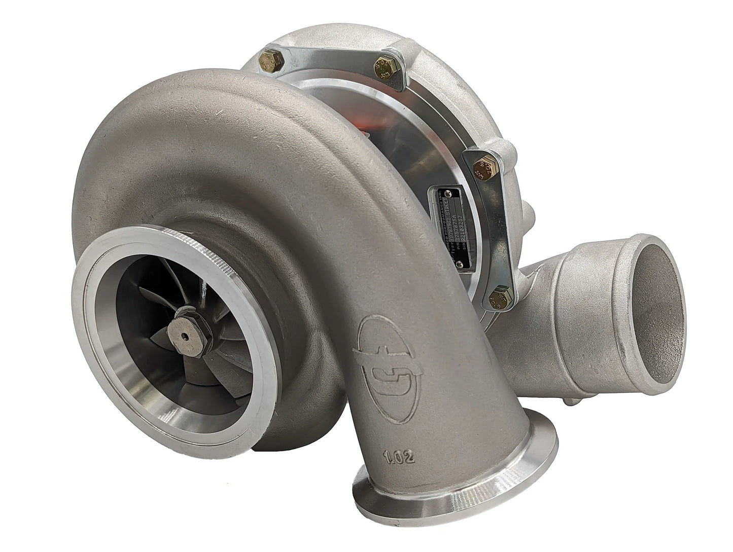 FP7875 Race Turbocharger with T4 .96 A/R open housing for LS builds – SKU 2757875A96