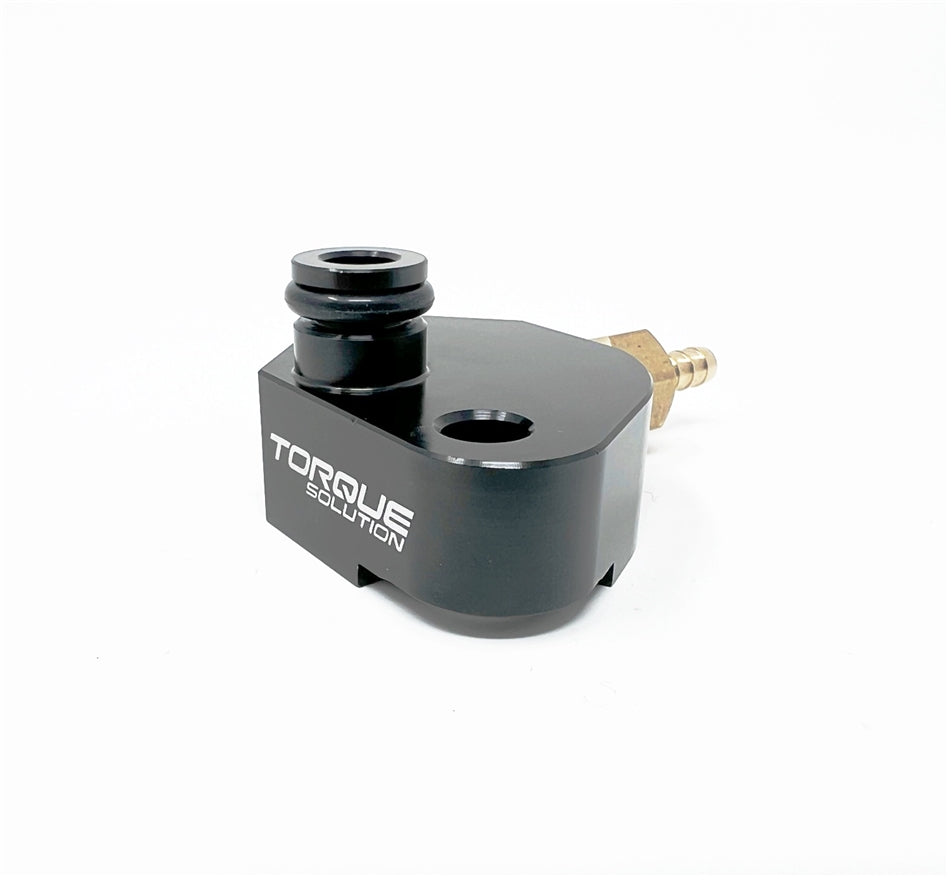 Torque Solution Billet Boost Tap - 13-18 Ford Focus ST / 14-19 Ford Fiesta ST