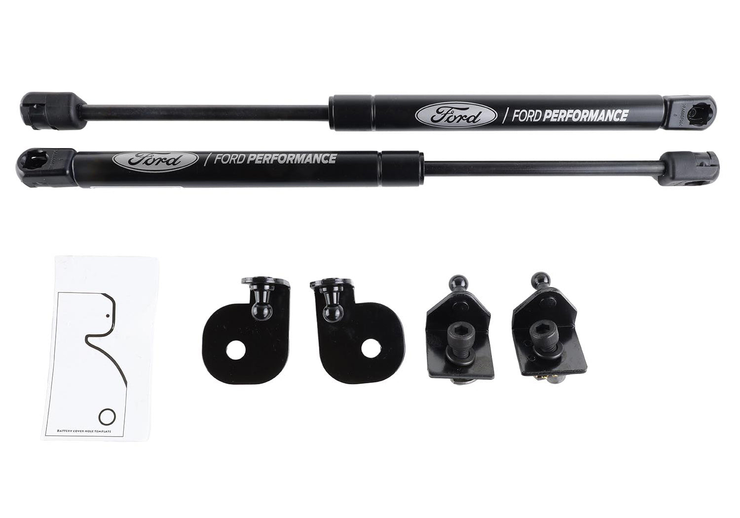 Ford Racing M-16826-MA hood lift kit for 2015-2023 Ford Mustang