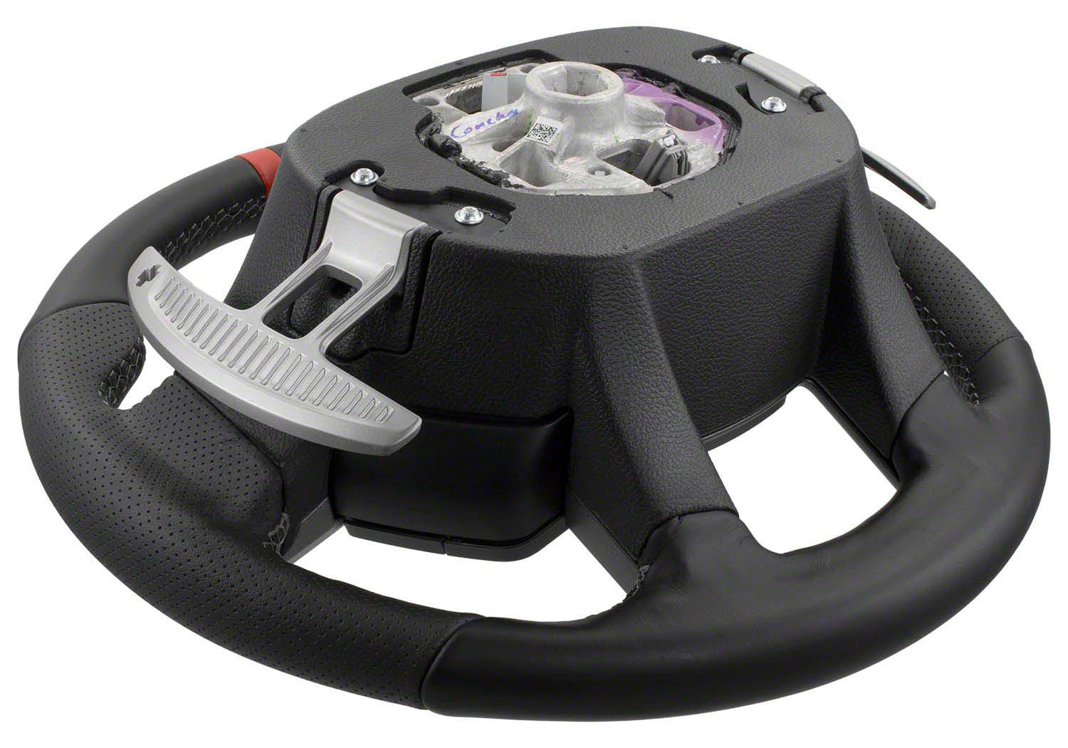 Ford Racing M-3600-F15RRD leather Raptor steering wheel for 2015-2018 Ford F-150