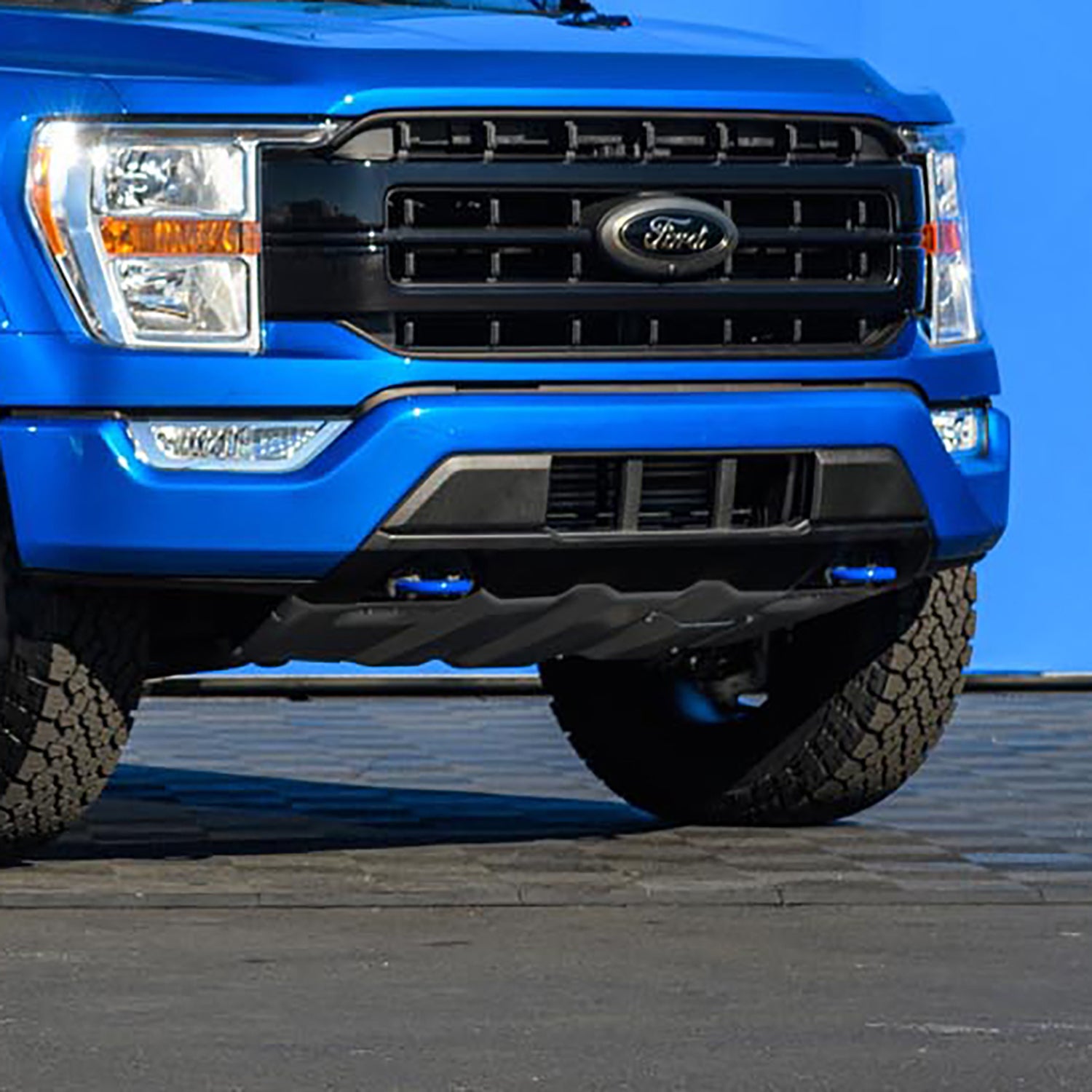 Ford Racing M-5018-FSP front skid plate kit for 2021+ Ford F-150