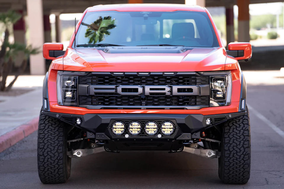 Addictive Desert Designs 2021-2023 Ford F-150 Raptor/Raptor R Bomber Front Bumper (Rigid) - F210014110103 Addictive Desert Designs