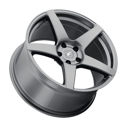 Forgestar CF5 20x10.5 / 5x114.3 BP / ET40 / 72.56in BS Satin Black Wheel
