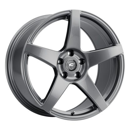 Forgestar CF5 20x10.5 / 5x114.3 BP / ET40 / 72.56in BS Satin Black Wheel