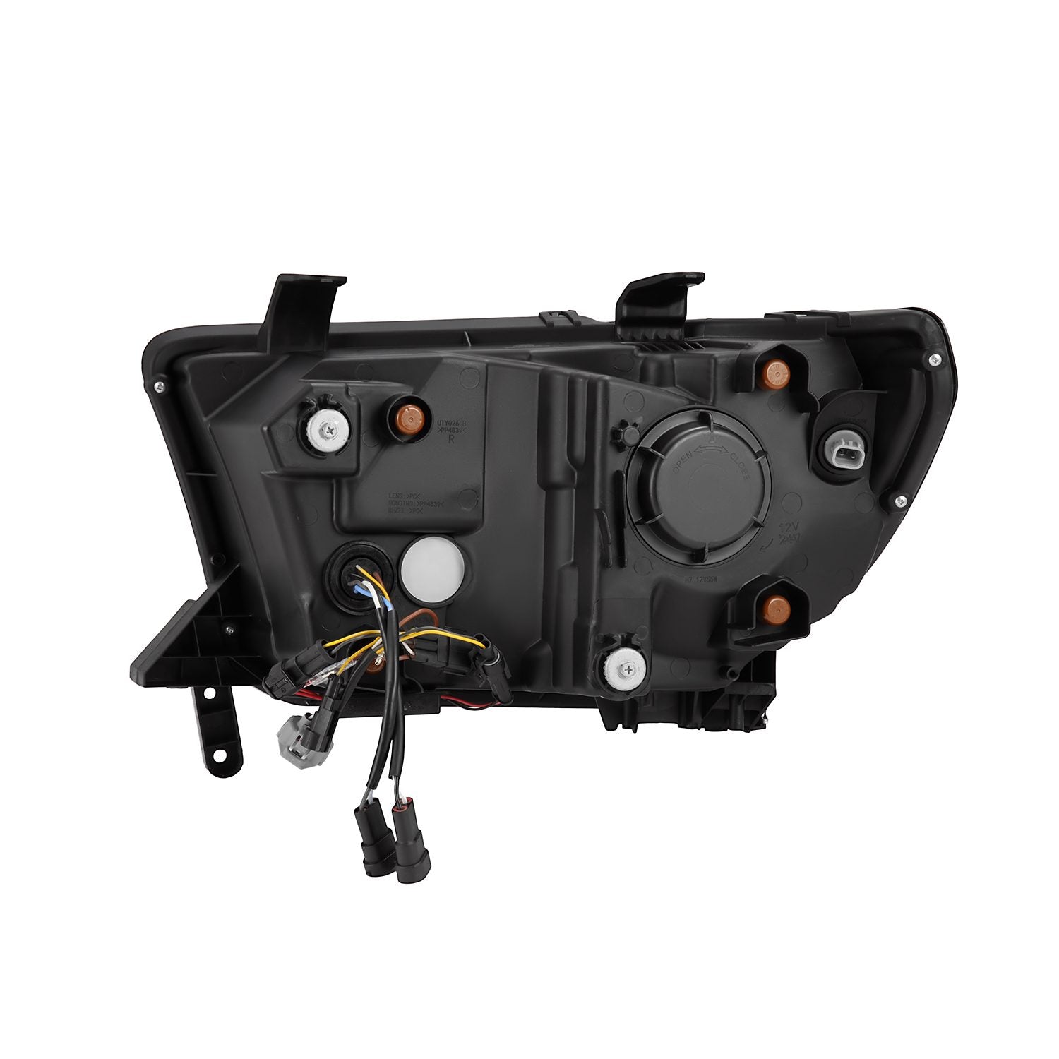 AlphaRex 880820 07-13 Toyota Tundra/08-17 Toyota Sequoia MK II NOVA-Series LED Projector Headlights Alpha-Black (With Level Adjuster) - 880820 AlphaRex