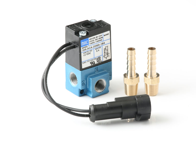 GFB 3835 G-Force boost controller solenoid with two hosetails