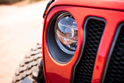 DV8 Offroad 2018+ 2025 Jeep Wrangler JL/Gladiator LED Projector Headlights  HLCJL-01