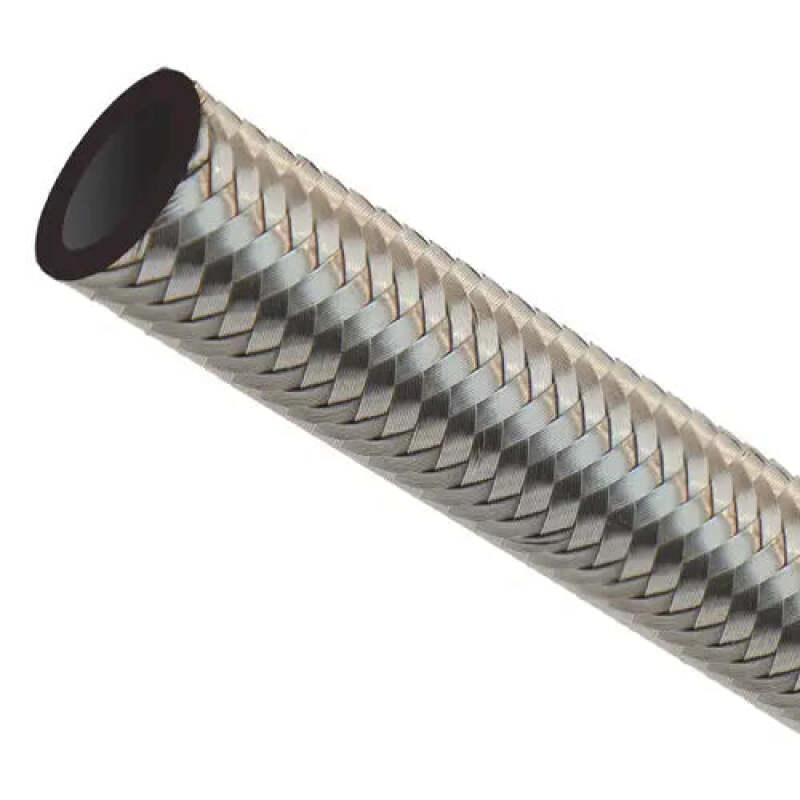 Goodridge 202-07-10 3/8 inch ID braided stainless steel hose 10ft length