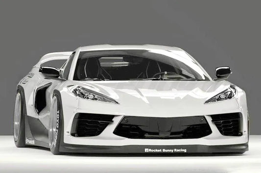 GReddy Pandem RB 2020+ Chevrolet Corvette C8 Complete Wide Body Aero Kit w/ Wing