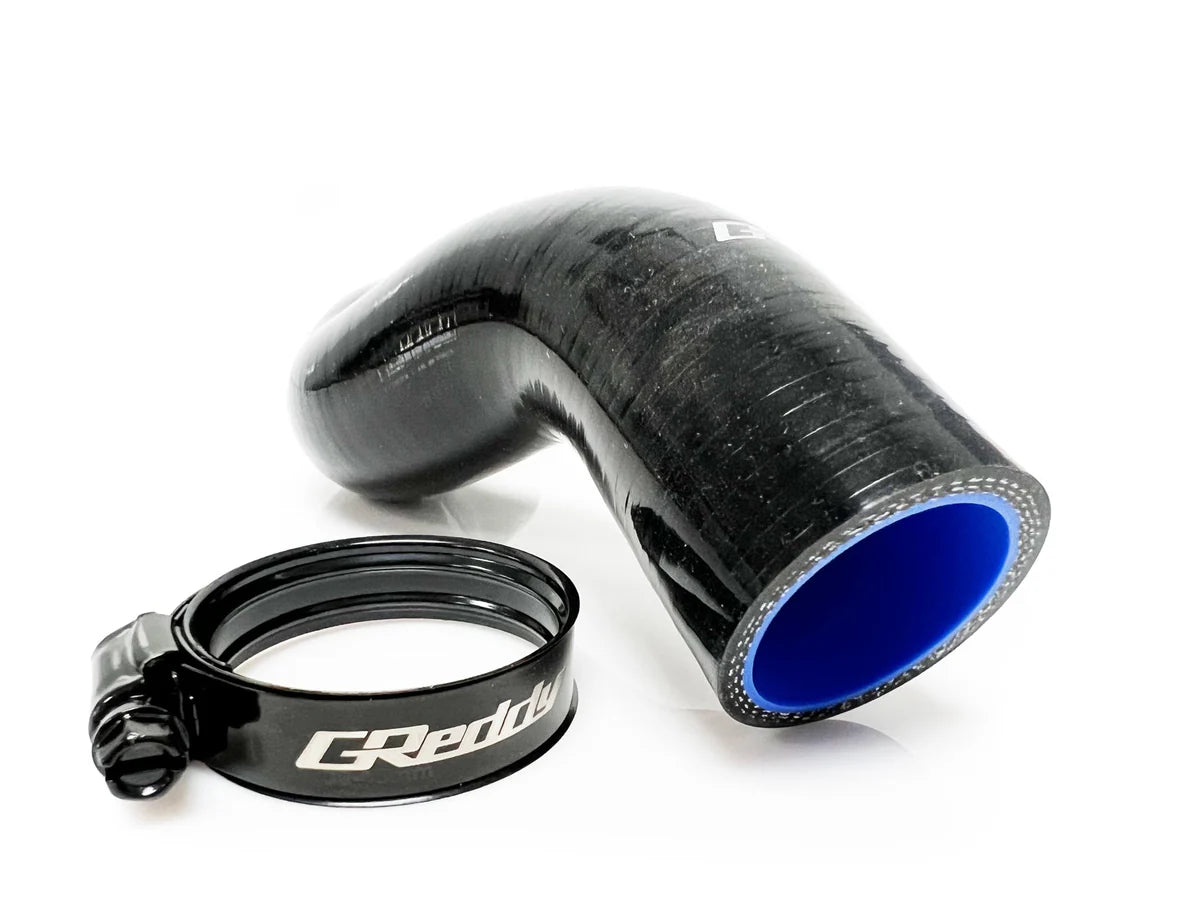 GReddy black boost hose clamps adjustable 26-39mm for 1 to 1.5 inch hoses 22400039