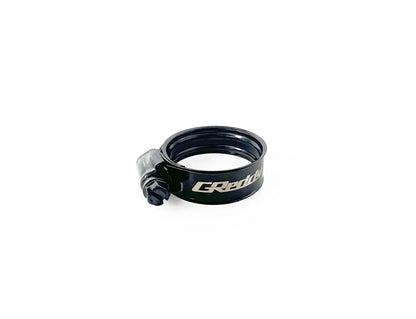 GReddy black boost hose clamps adjustable 26-39mm for 1 to 1.5 inch hoses 22400039