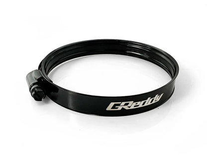 GReddy boost hose clamps adjustable 78-95mm for 3 to 3.5 inch hoses dual bead 22400095