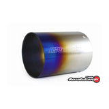 GReddy Burnt Titanium Tip 115mm Diameter 150mm Length (Revolution RS/RS-TI/RS-Race) - 160 Rev RS (L)