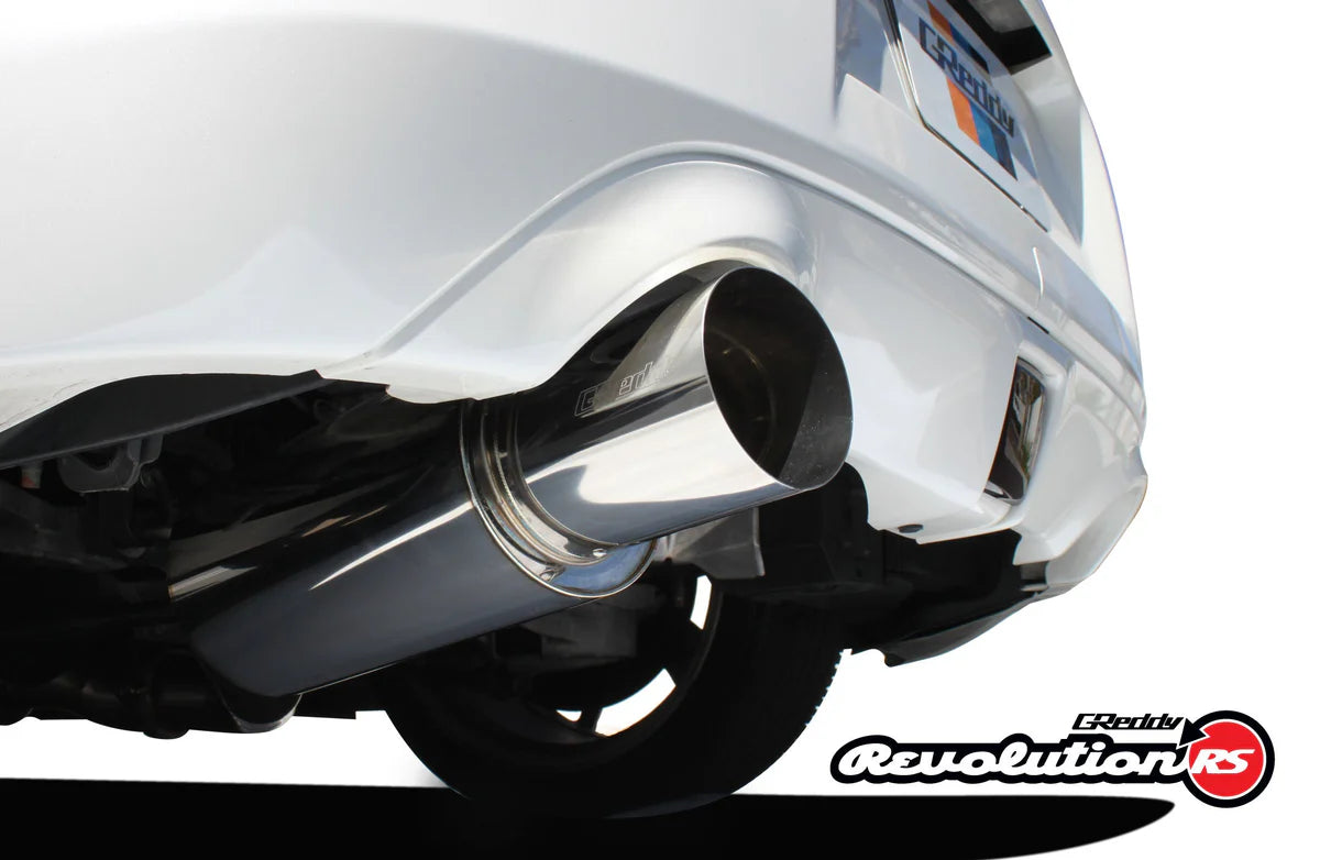 GReddy Revolution RS cat back exhaust Nissan 370Z 2006-2017 3 piece 115mm tip 10128101