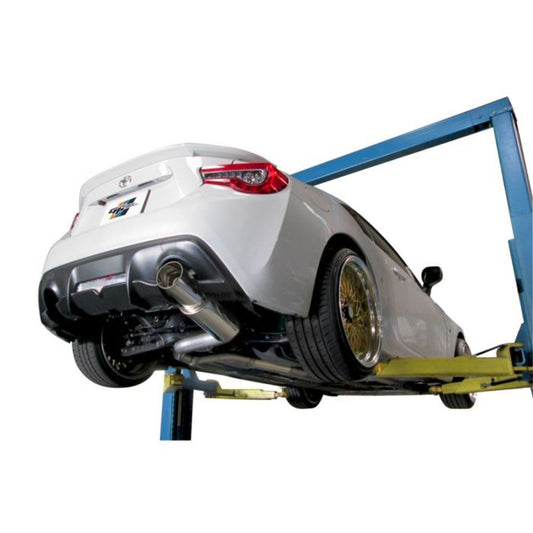 GReddy Revolution RS cat back exhaust Toyota 86 Subaru BRZ 2017-2020 76mm pipe 115mm tip 10118107