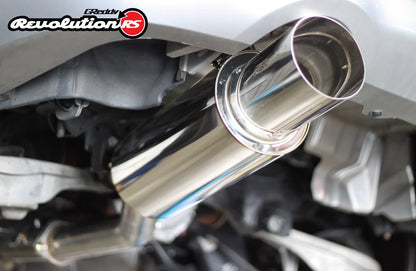 GReddy Revolution RS cat back exhaust Infiniti G37 Coupe 2008-2014 115mm tip 3 piece 10128103