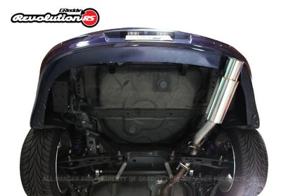 GReddy Revolution RS cat back exhaust Mitsubishi Lancer GT 2012-2014 63.5mm piping 105mm tip 10138101