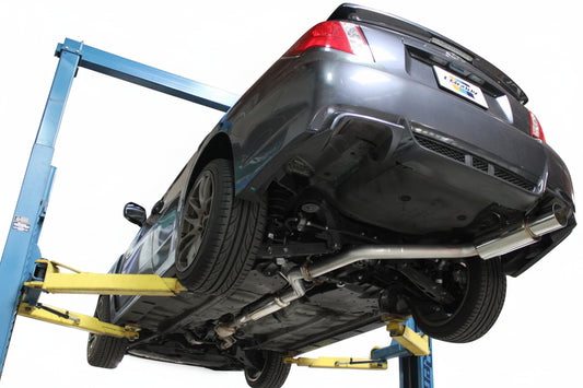 GReddy Revolution RS cat back exhaust Subaru WRX STI 2011-2014 76mm piping 115mm tip 10168101