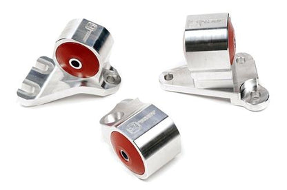 Innovative 92-95 Civic B/D Series Black Aluminum Mounts 85A Bushings (2 Bolt)