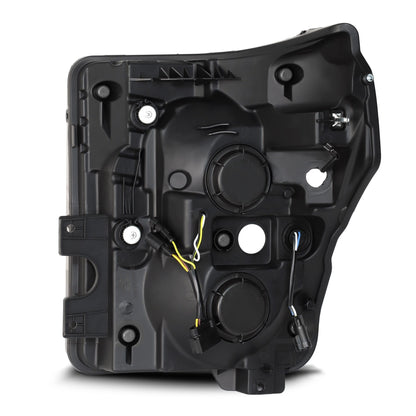 AlphaRex 880149 11-16 Ford Super Duty NOVA-Series LED Projector Headlights Black