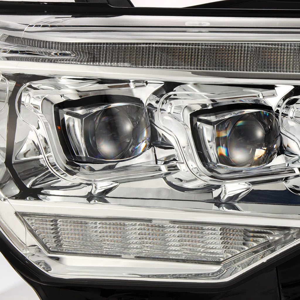 AlphaRex 880809 14-22 Toyota 4Runner MK II NOVA-Series LED Projector Headlights Chrome - 880809