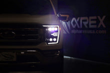 Load image into Gallery viewer, AlphaRex 21-23 Ford F150 / 21-23 Ford F150 Raptor NOVA-Series LED Projector Headlights Alpha-Black - 880138