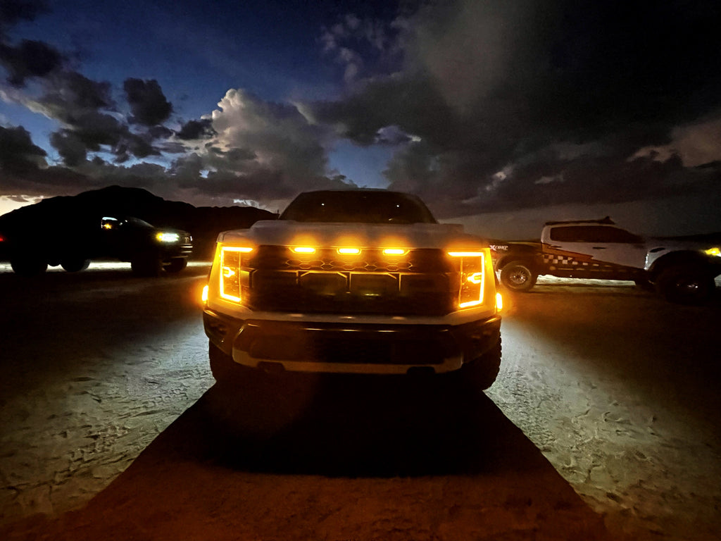 AlphaRex 21-23 Ford F150 / 21-23 Ford F150 Raptor NOVA-Series LED Projector Headlights Black - 880137 AlphaRex