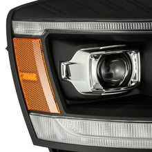 Load image into Gallery viewer, AlphaRex 880535 06-08 Dodge Ram LUXX-Series LED Projector Headlights Black - 880535