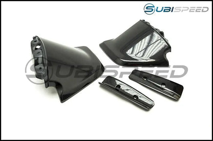 OLM STI Style Paint Matched Spoiler - Dark Gray Metallic Asphalt - 2015-2021 Subaru WRX / STI