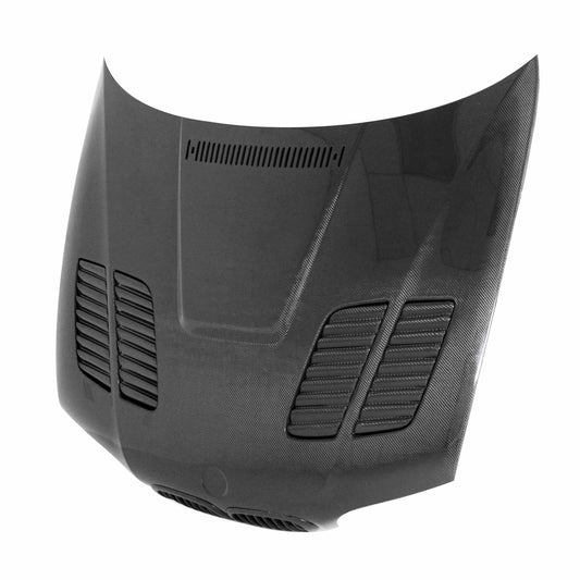 Seibon HD0105BMWE46M3-GTR Carbon Fiber GTR-Style Hood for 2001–2006 BMW E46 M3