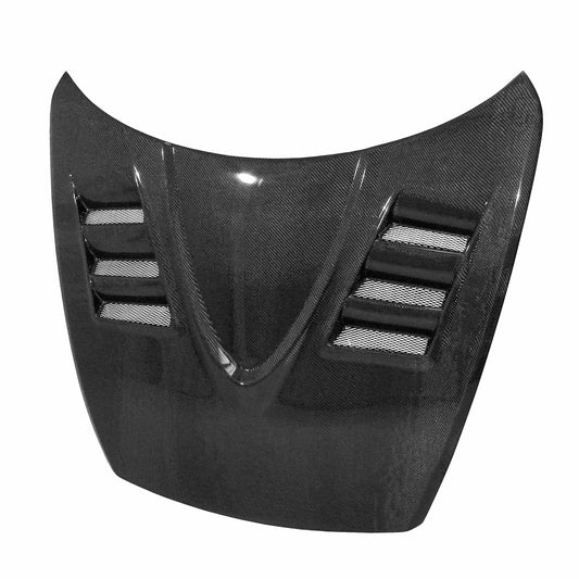Seibon HD0405MZRX8-TS TS-Style Carbon Fiber Hood for 2004–2011 Mazda RX-8