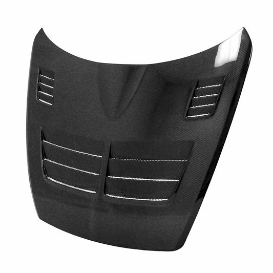Seibon HD0405MZRX8-TSII TSII-Style Carbon Fiber Hood for 2004–2011 Mazda RX8