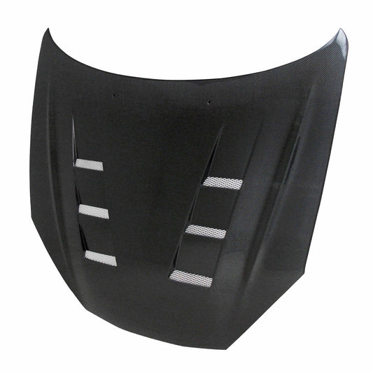 Seibon HD0708HYTB-TS TS-Style Carbon Fiber Hood for 2007–2008 Hyundai Tiburon