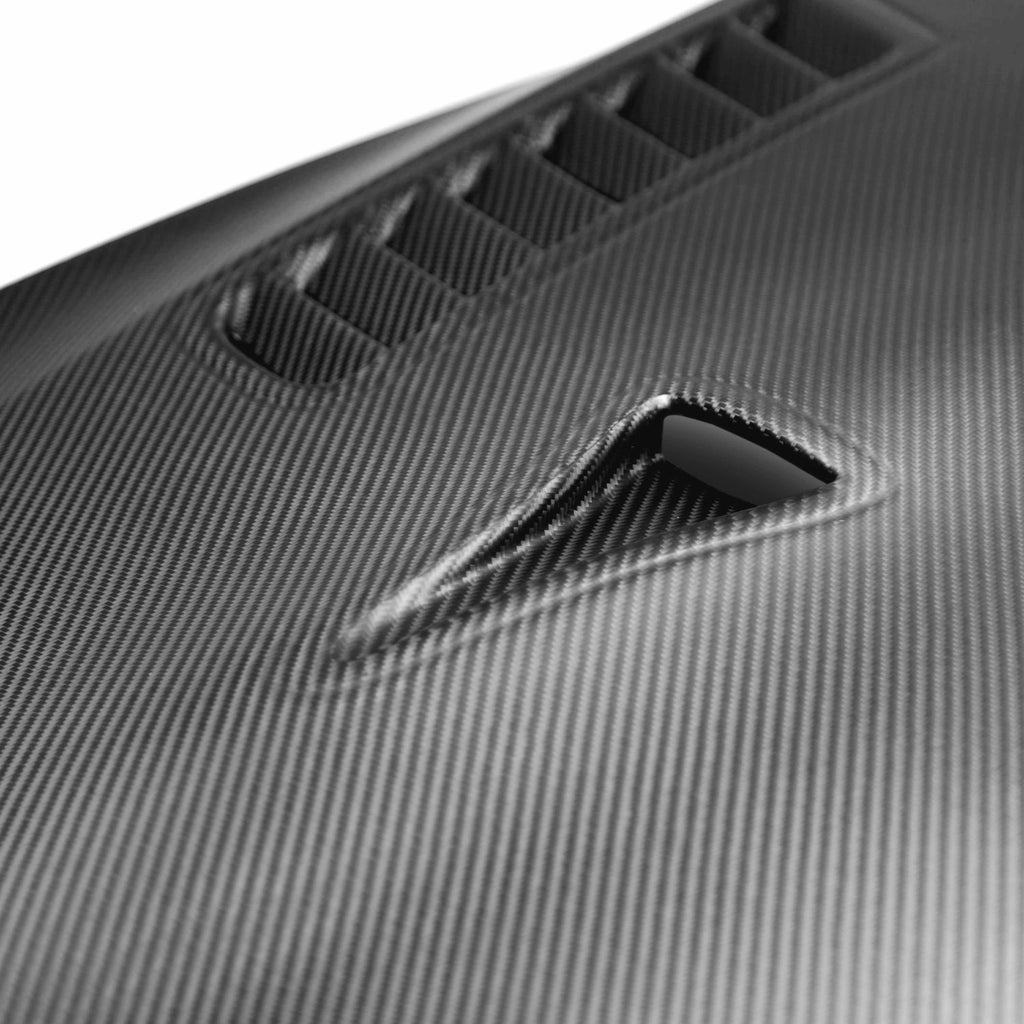 Seibon Nissan GT-R DRY Carbon Fiber Hood (ES-style) - HD0910NSGTR-ES-DRY