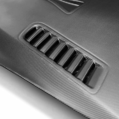 Seibon Nissan GT-R DRY Carbon Fiber Hood (ES-style) - HD0910NSGTR-ES-DRY