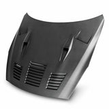 Seibon Nissan GT-R DRY Carbon Fiber Hood (GTII-style) - HD0910NSGTR-GTII-DRY