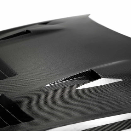 Seibon Nissan GT-R Carbon Fiber Hood (GTII-style) - HD17NSGTR-GTII