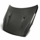 Seibon Nissan GT-R Carbon Fiber Hood (OEM-style) - HD17NSGTR-OE