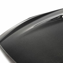 Load image into Gallery viewer, Close-Up of Carbon Fiber Weave on OEM-Style Hood for Nissan GT-R