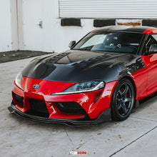 Load image into Gallery viewer, Seibon TV-style double sided carbon fiber hood for 2020-2023 Toyota Supra - HD20TYSUP-TV-DS