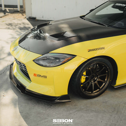 Seibon GT-style carbon fiber hood for 2023-2024 Nissan Z - HD22NSZ-GT