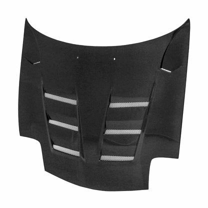Seibon HD9396MZRX7-TS TS-Style Carbon Fiber Hood for 1993–2002 Mazda RX-7