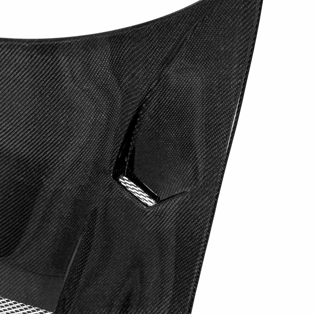 Seibon TS-style carbon fiber hood for 1993-2002 Mazda RX-7 - HD9396MZRX7-TS