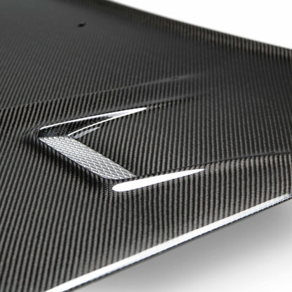 Seibon KB-style carbon fiber hood for 1993-1998 Toyota Supra - HD9398TYSUP-KB Seibon